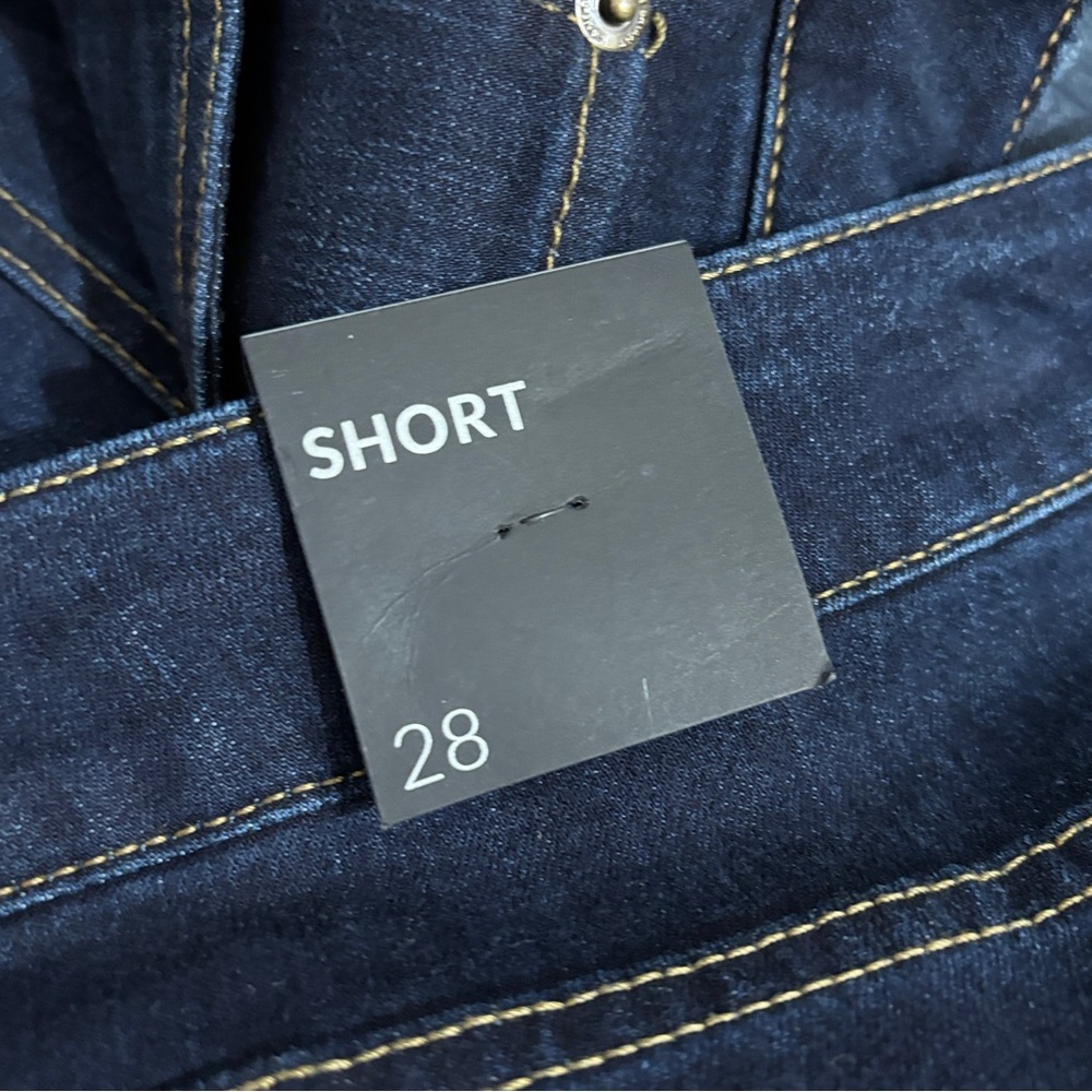 Lane Bryant Women's Jean Shorts - Deep Indigo - Picture 11 of 13